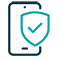 Mobile Security Icon