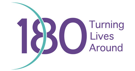 180 Turning Lives Around Logo